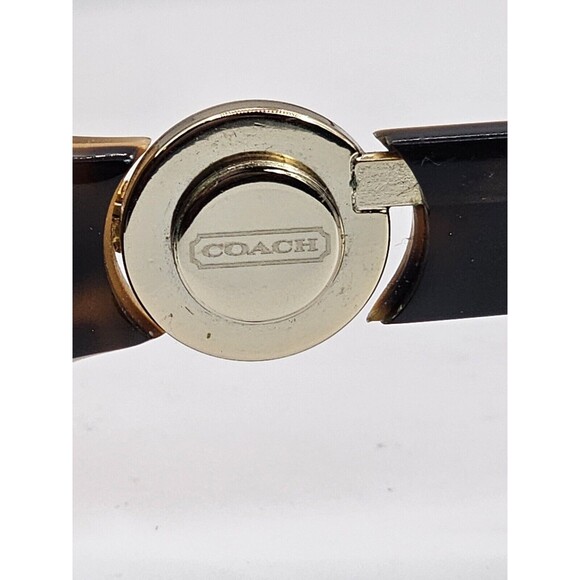 Coach Ava women's Tortoise S462 Sunglasses 130 FRAMES ONLY Used - Picture 9 of 9